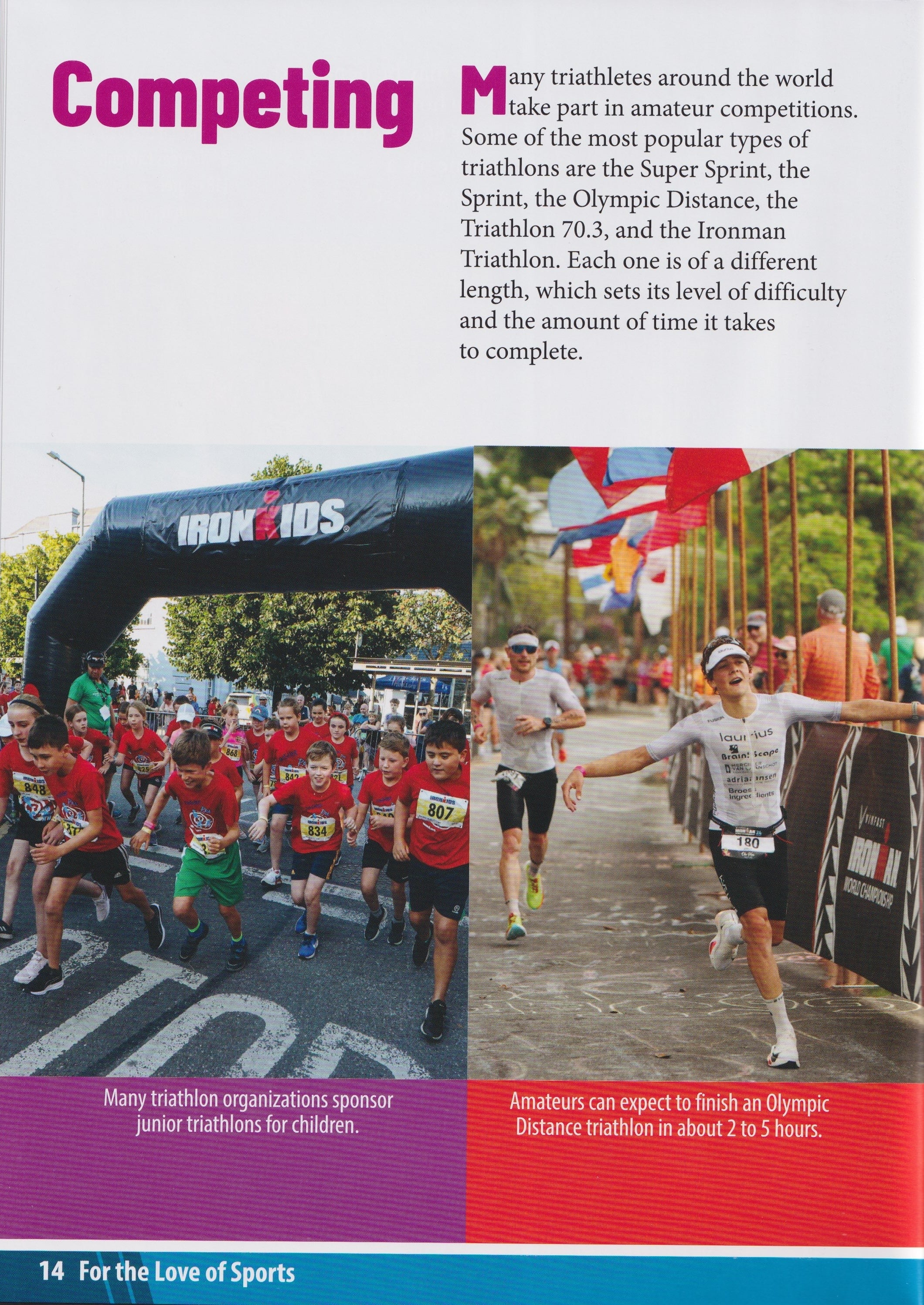 For The Love Of Sports: Triathlon