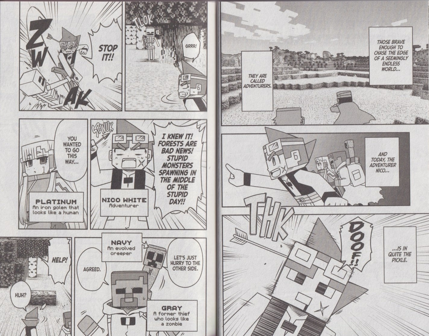 Minecraft: The Manga, Vol. 6