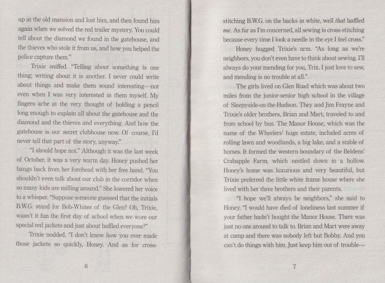 Trixie Belden BK4: The Mysterious Visitor