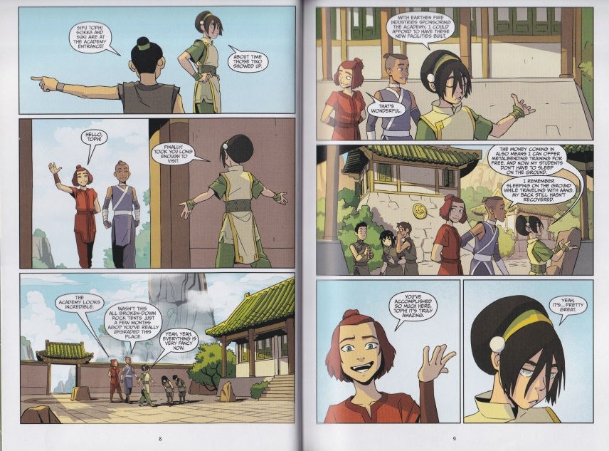Avatar The Last Airbender: Toph Beifong's Metalbending Academy