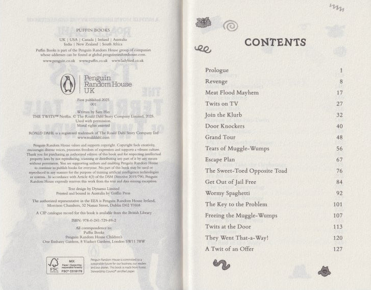 The Twits: The Terrible Tale of Twitlandia