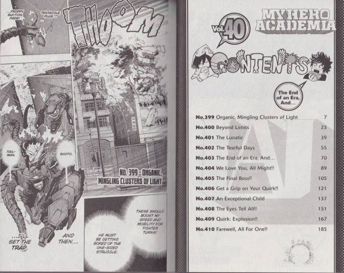 My Hero Academia, Vol. 40