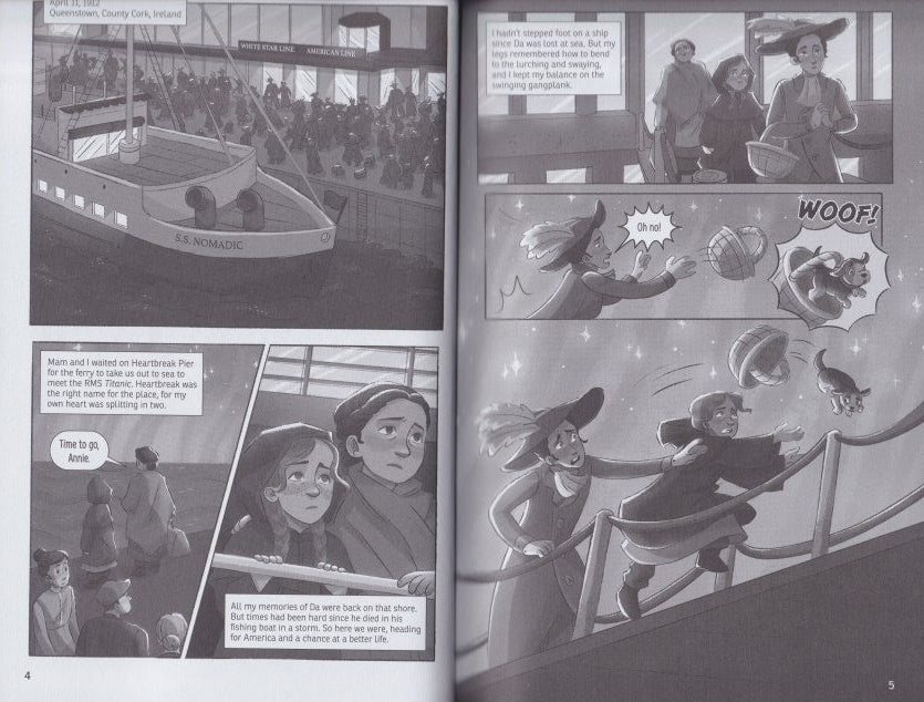 Girls Survive Graphic Novels: Annie and the Unsinkable Ship