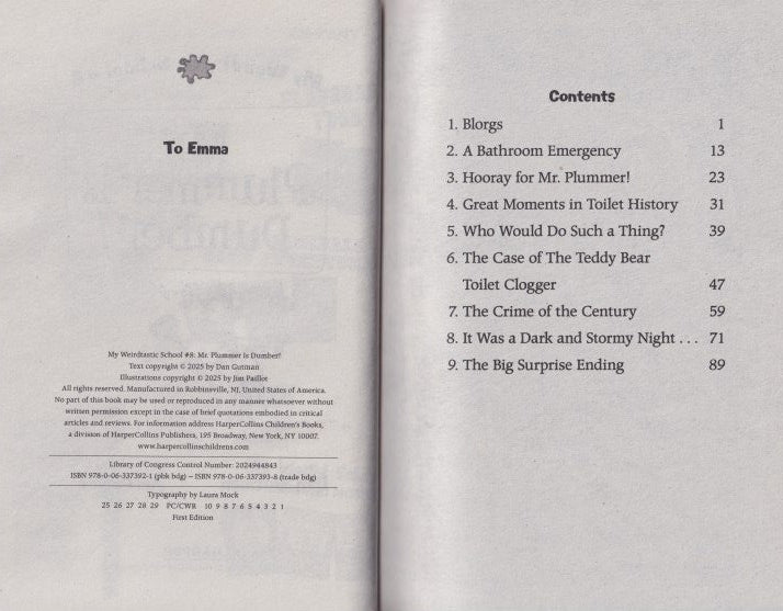 Mr. Plummer Is Dumber! 8: My Weirdtastic School