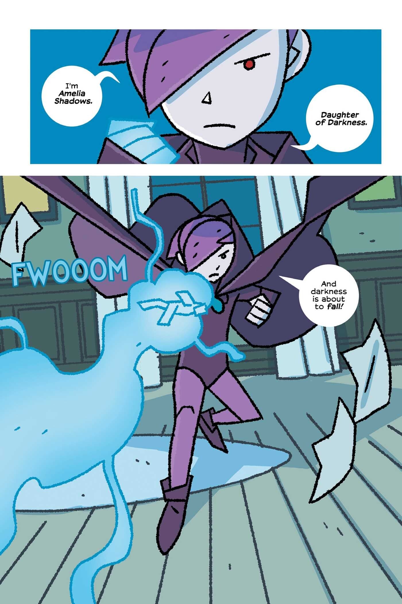 Amelia Shadows and the New Head Ghost