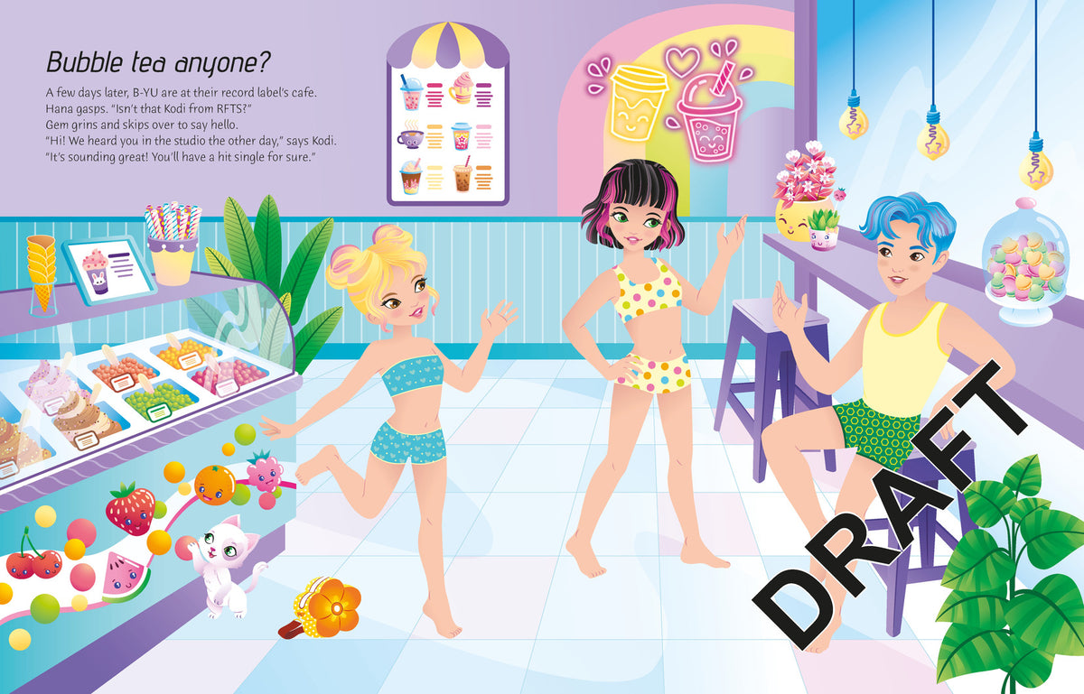 Sticker Dolly Dressing K-POP