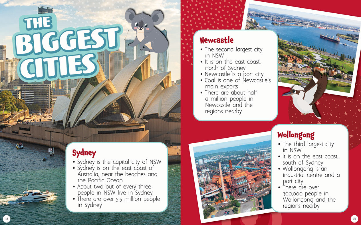 Kids Guide to Australia's States and Territories: Discovering New South Wales