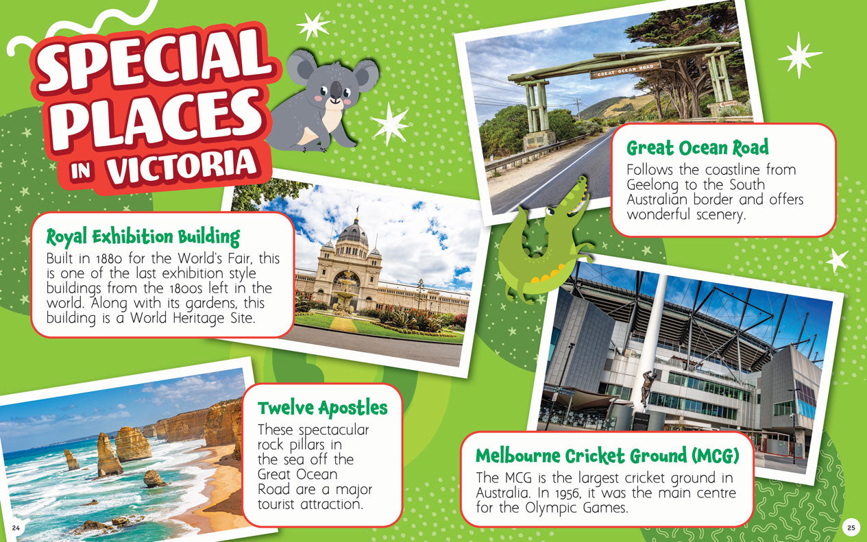 Kids Guide to Australia's States and Territories: Discovering Victoria