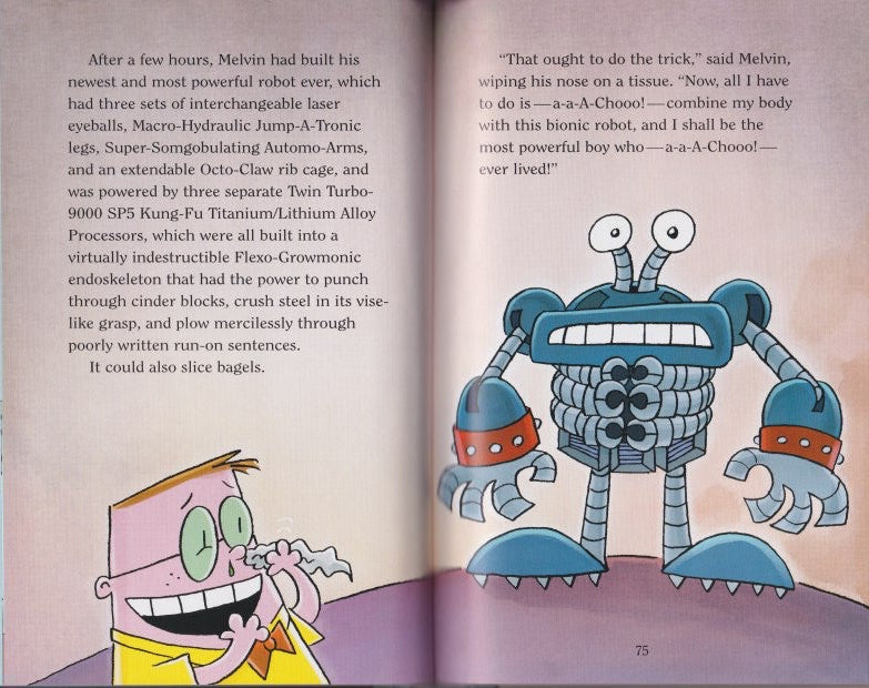 Captain Underpants #6 Color Edition The Big, Bad Battle of the Bionic Booger Boy, Part 1