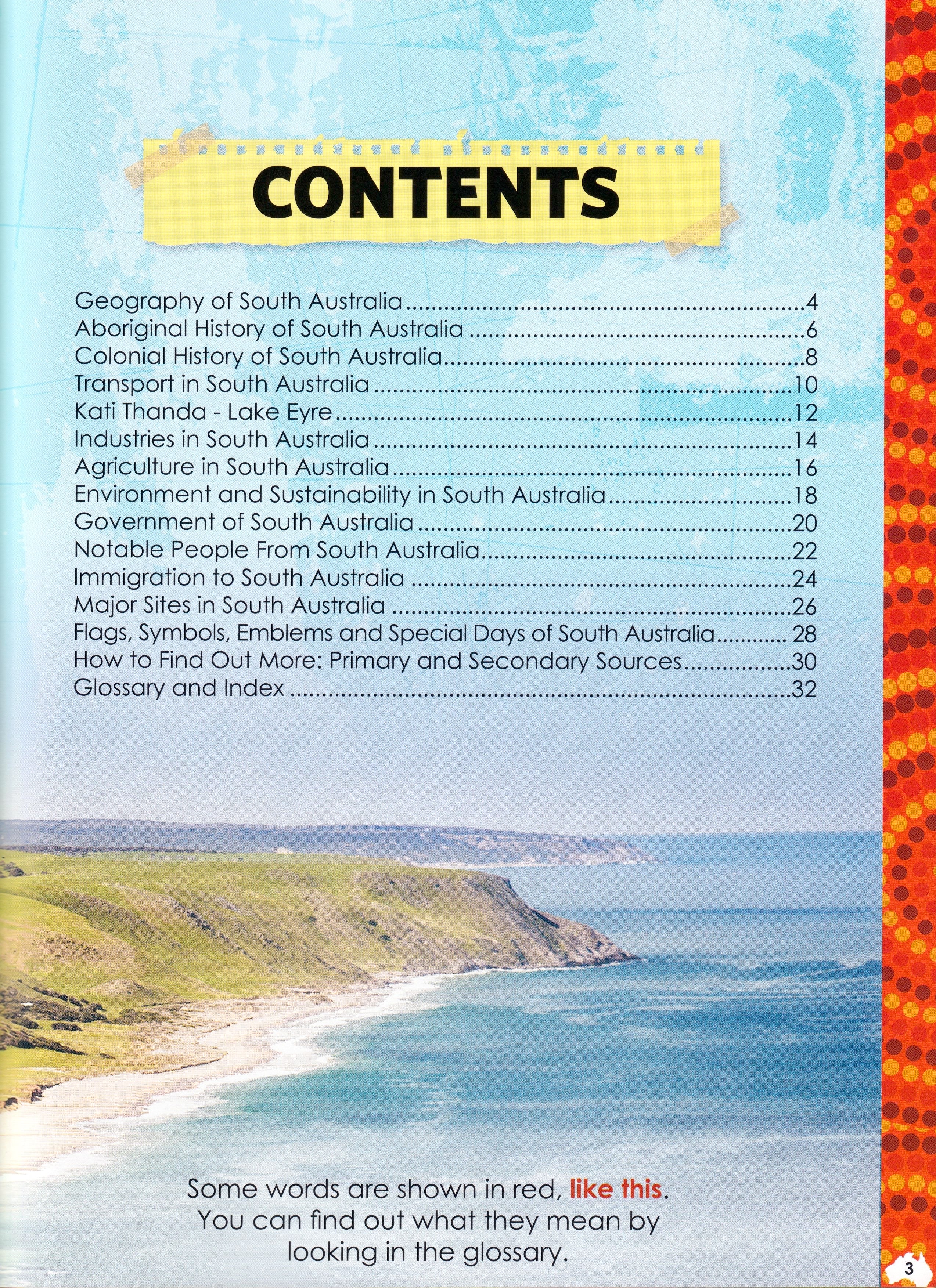 Australian States and Territories: South Australia (SA)