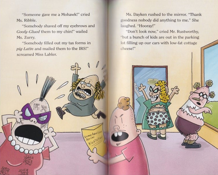 Captain Underpants #12 Color Edition The Sensational Saga of Sir Stinks-A-Lot