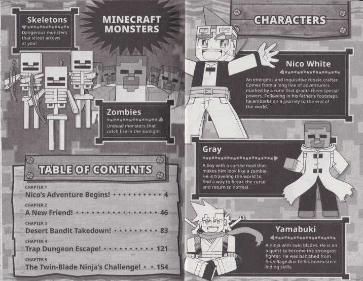 Minecraft: The Manga, Vol. 1
