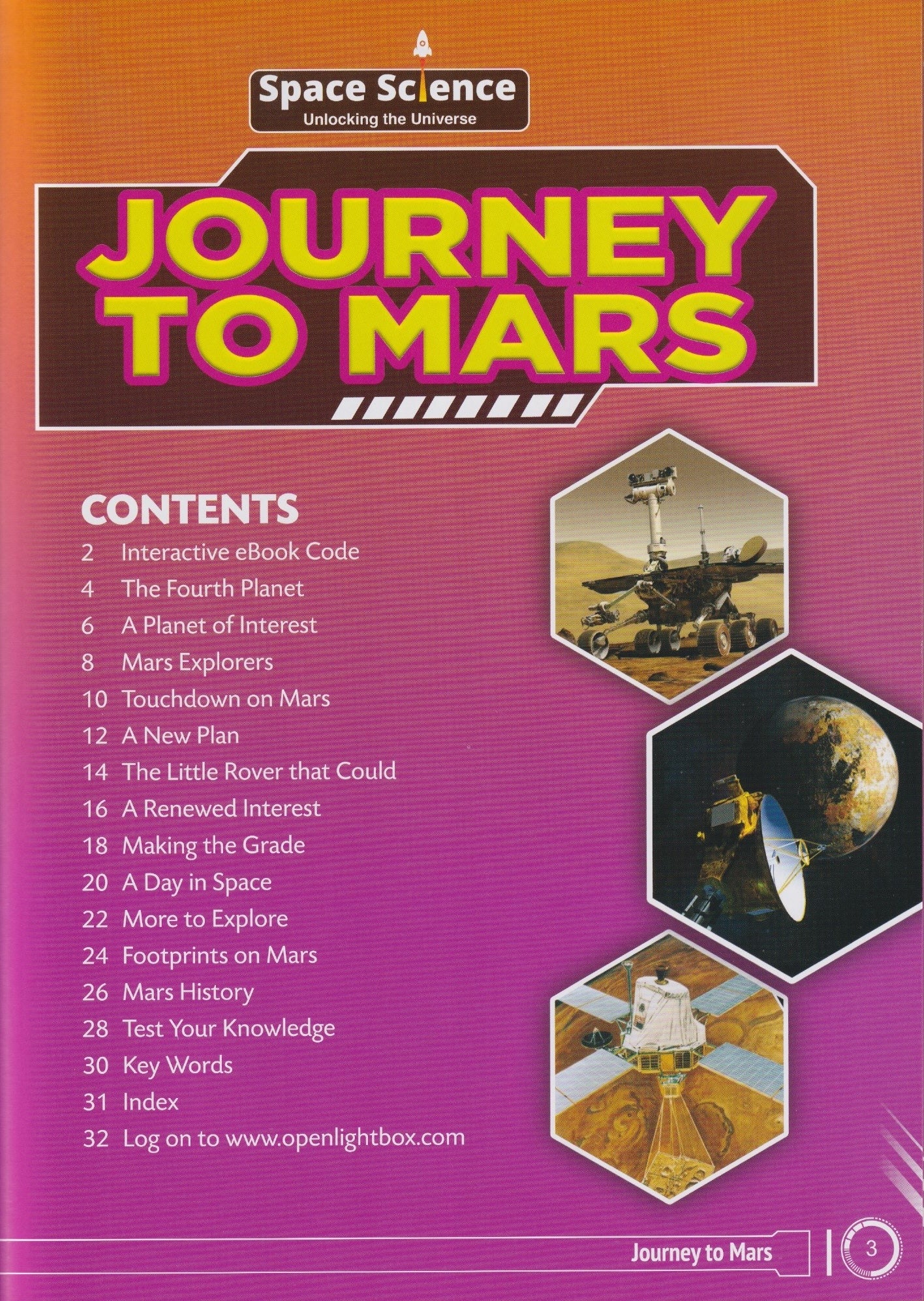 Space Science Unlocking the Universe: Journey to Mars