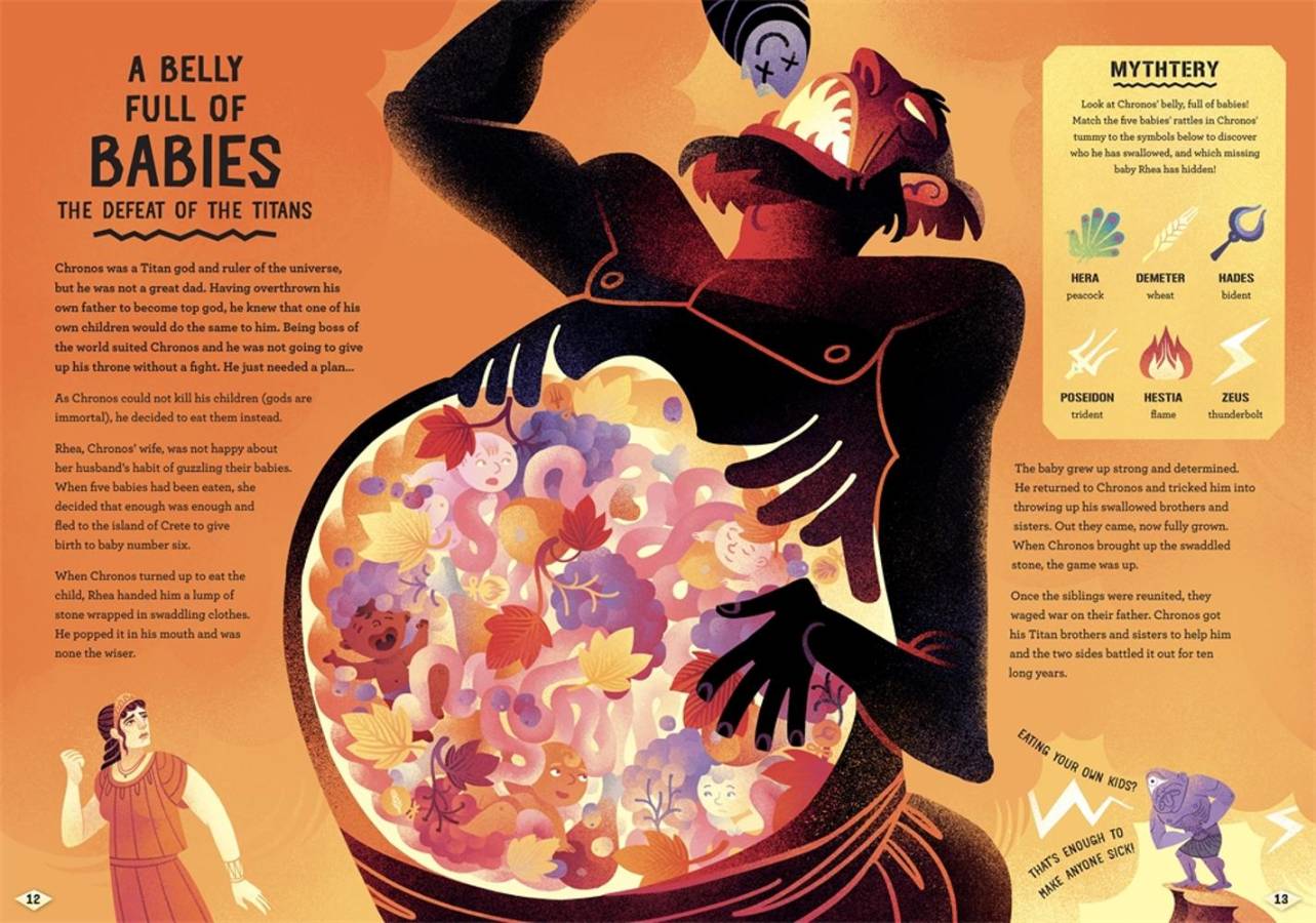 Greek Myths: Solve mazes, crack codes and untangle riddles