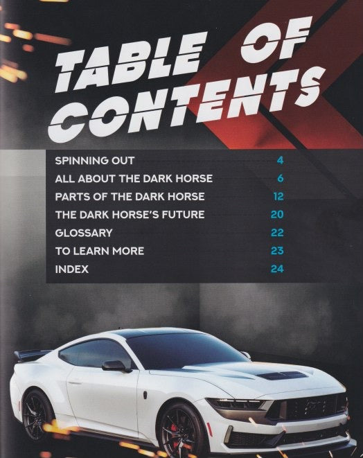 Cool Cars: Ford Mustang Dark Horse