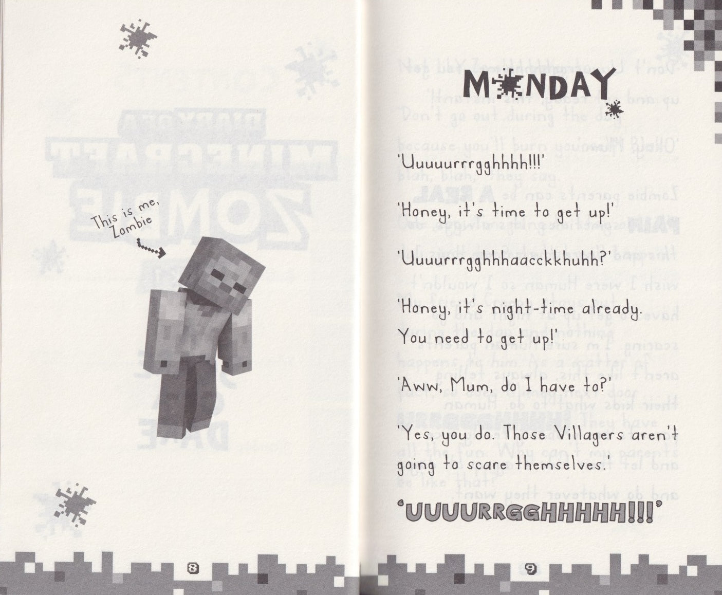 Diary of a Minecraft Zombie : The Mouldy Mega Book