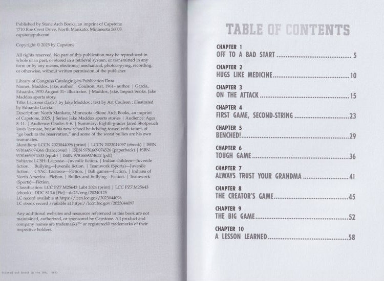 Jake Maddox Sports Stories: Lacrosse Clash