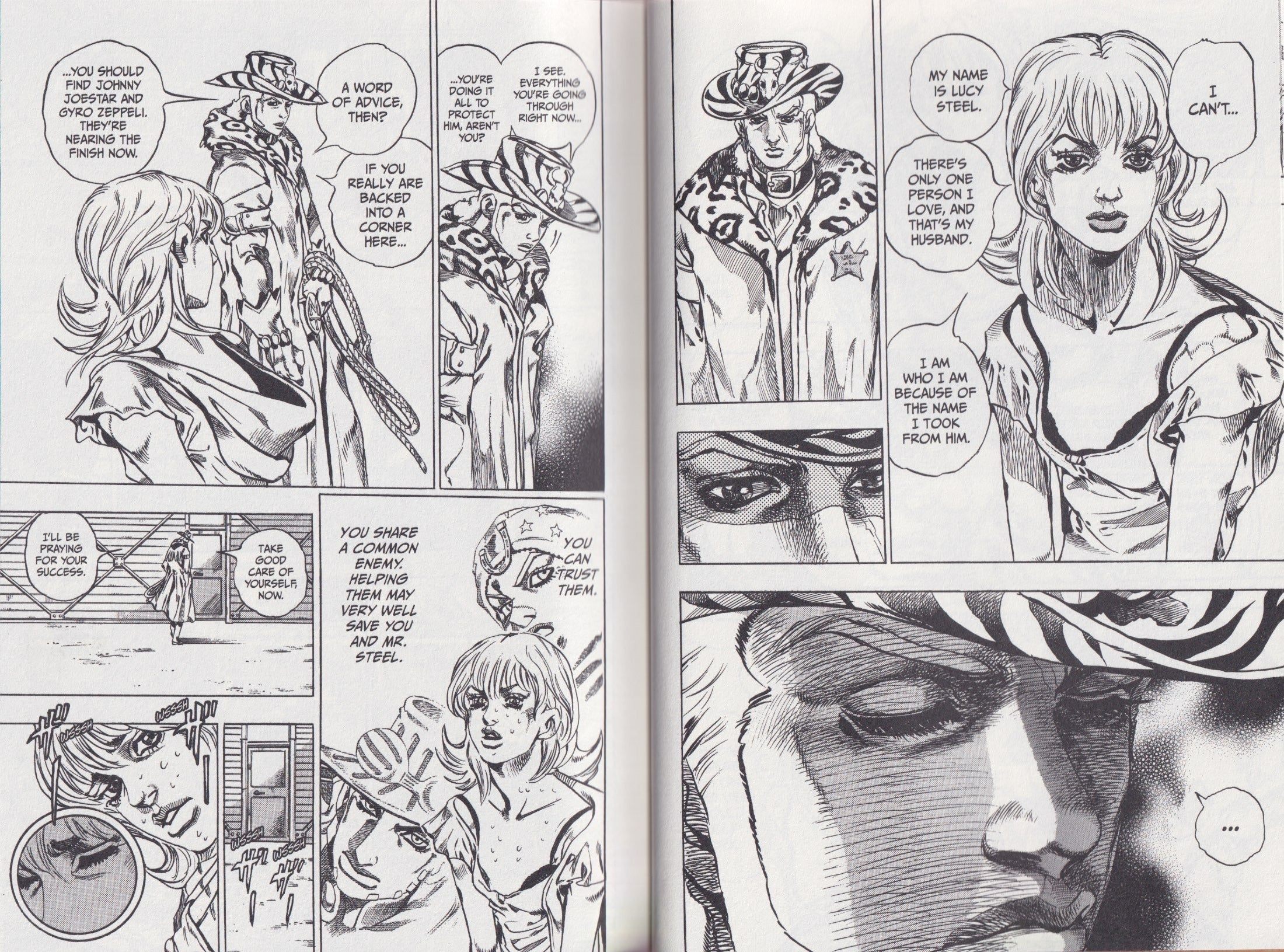JoJo's Bizarre Adventure: Part 7--Steel Ball Run, Vol. 5