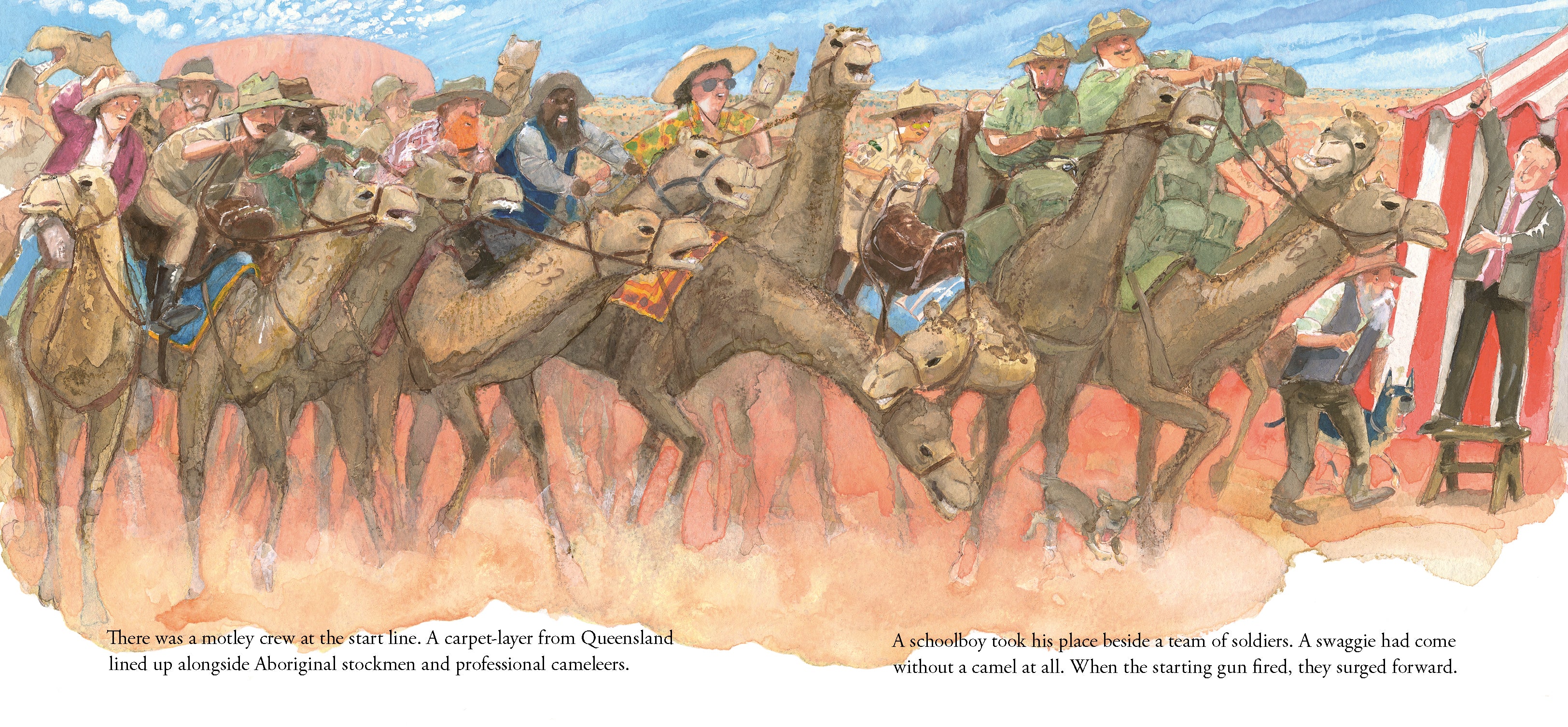 Tiki and Jill and the Great Australian Camel Race