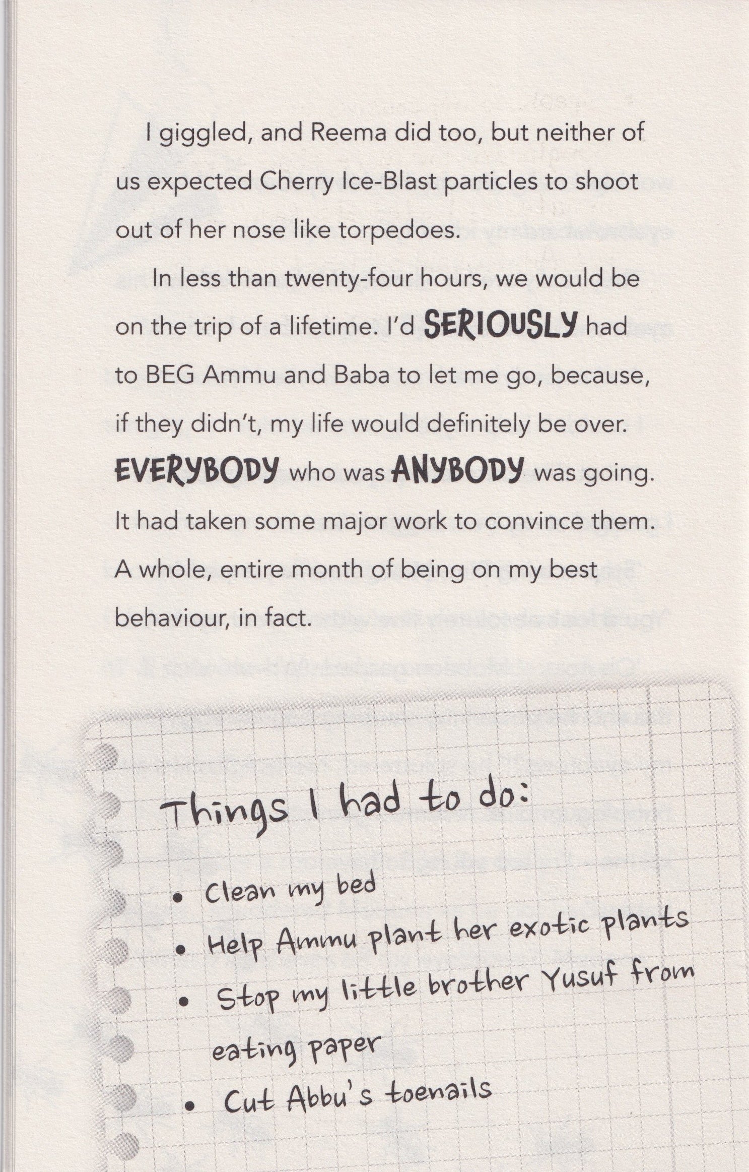 The Misadventures of Mina Mahmood: School Trip