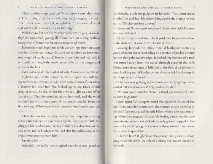 Warriors Super Edition: Ivypool’s Heart