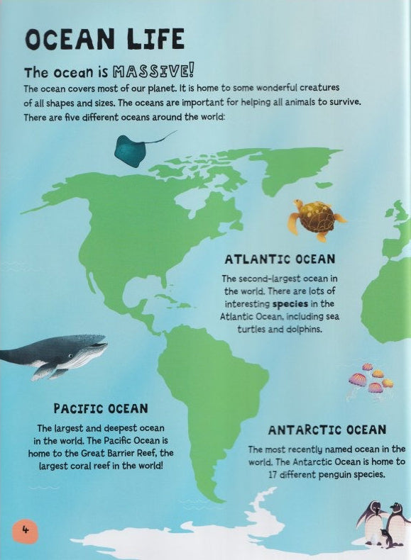 Young Adventurers: My Book About Ocean Life