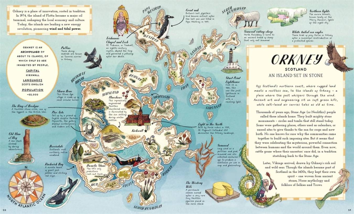 Once Upon an Island: 20 Maps of Wondrous Places