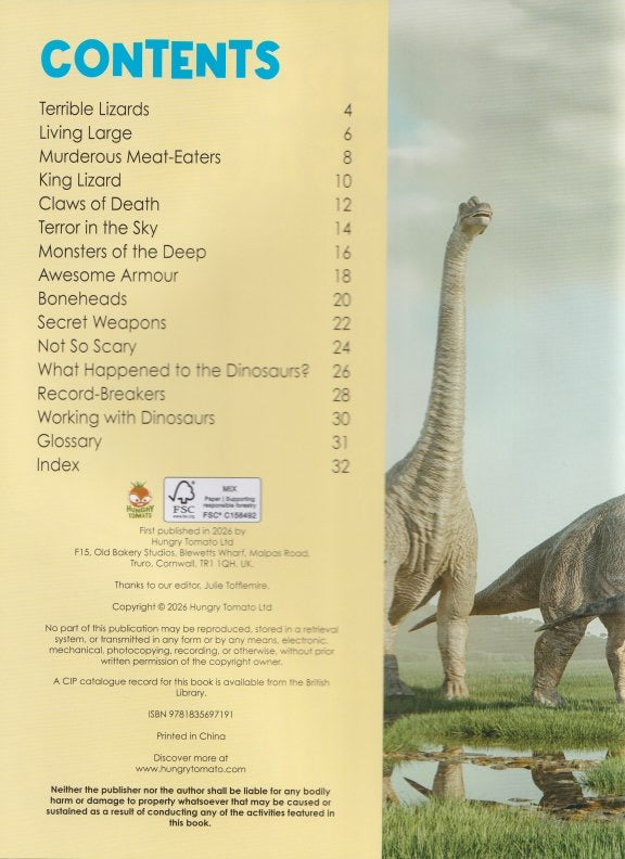 Buzz Books: Fierce Dinosaurs