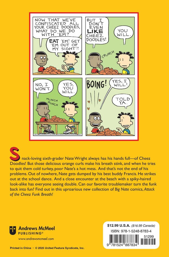 Big Nate: Attack of the Cheez Funk Breath