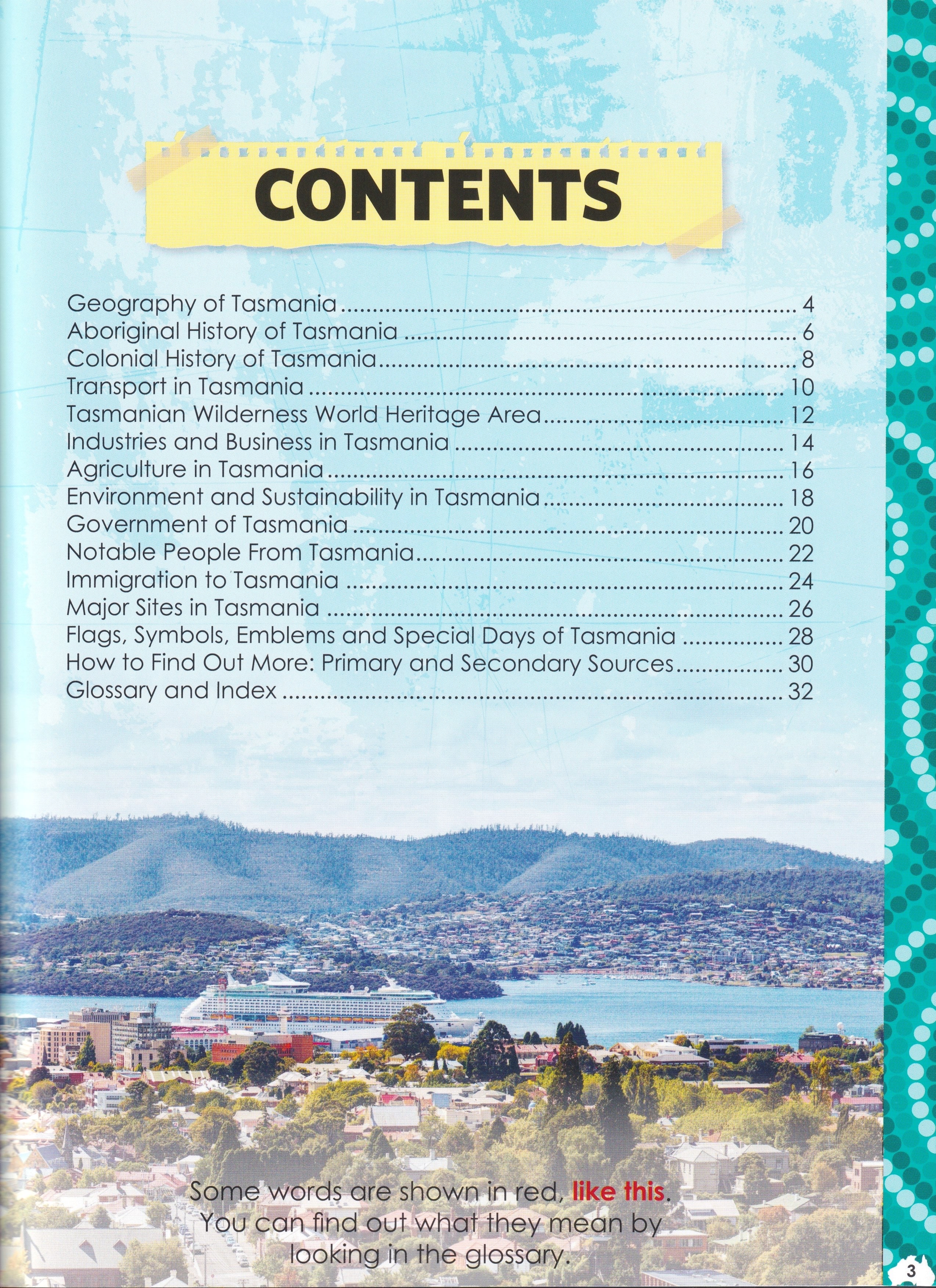 Australian States and Territories: Tasmania (TAS)