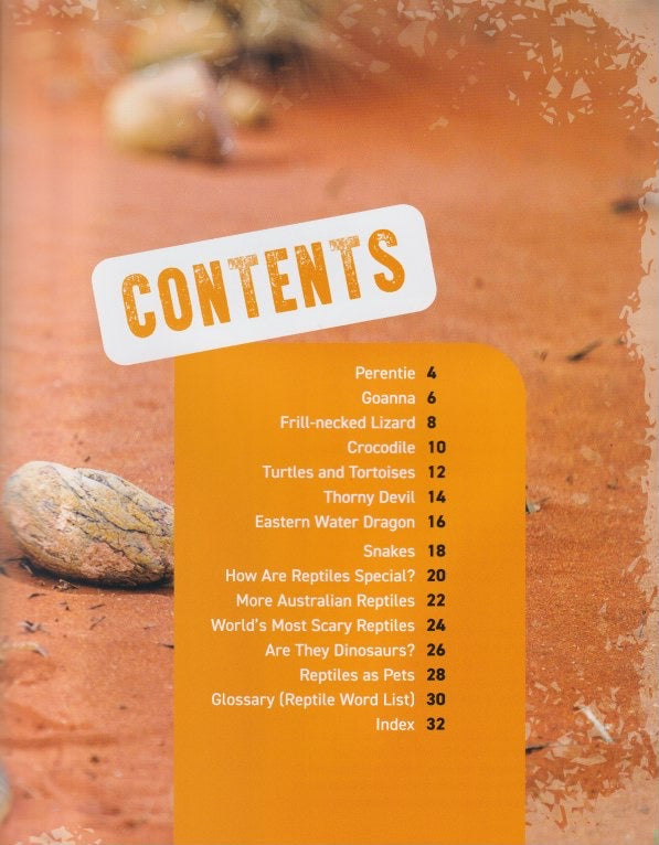 Australia's Scariest Creatures: Fierce Reptiles (Softcover)