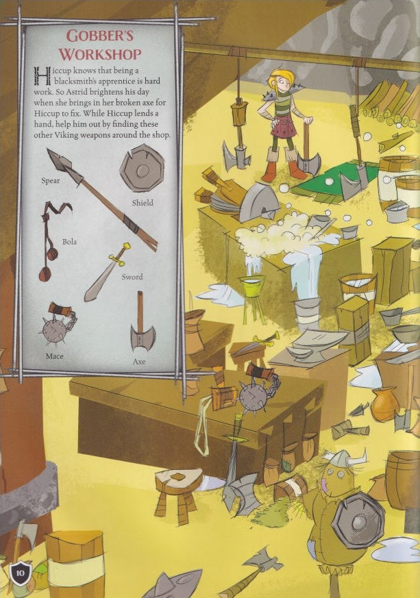 Where's Toothless?: A Search-and-Find Activity Book