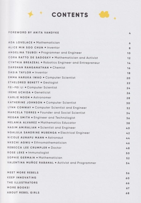 Rebel Girls STEM Stars: 25 Tales of Women in Science