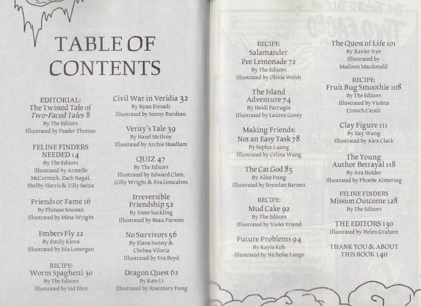 Two-Faced Tales: A Book of Stunning Survivals and Brilliant Betrayals