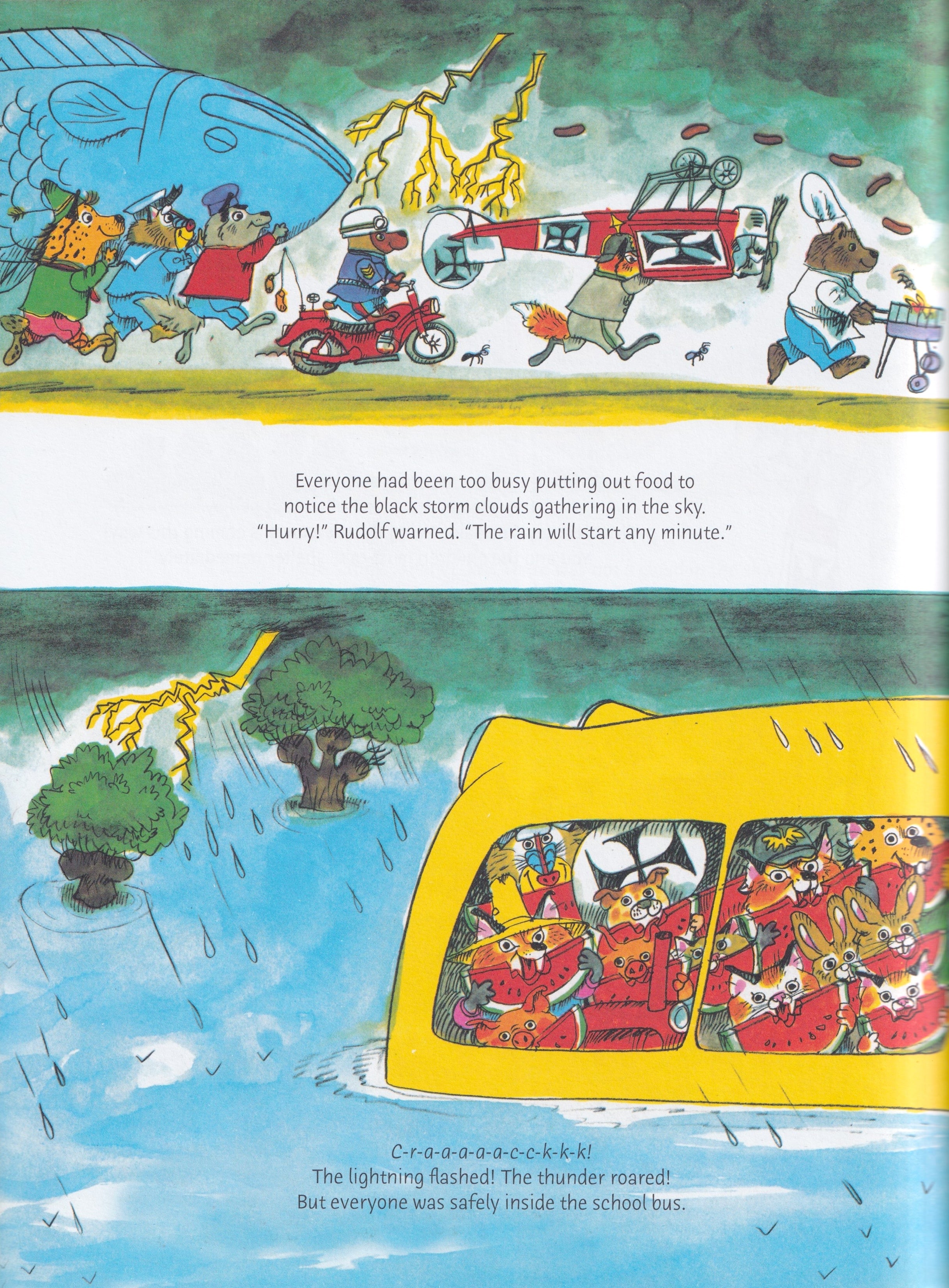 Richard Scarry's Planes and Rockets and Things That Fly