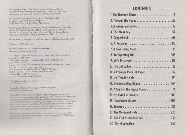 Trixie Belden: The Secret of the Mansion