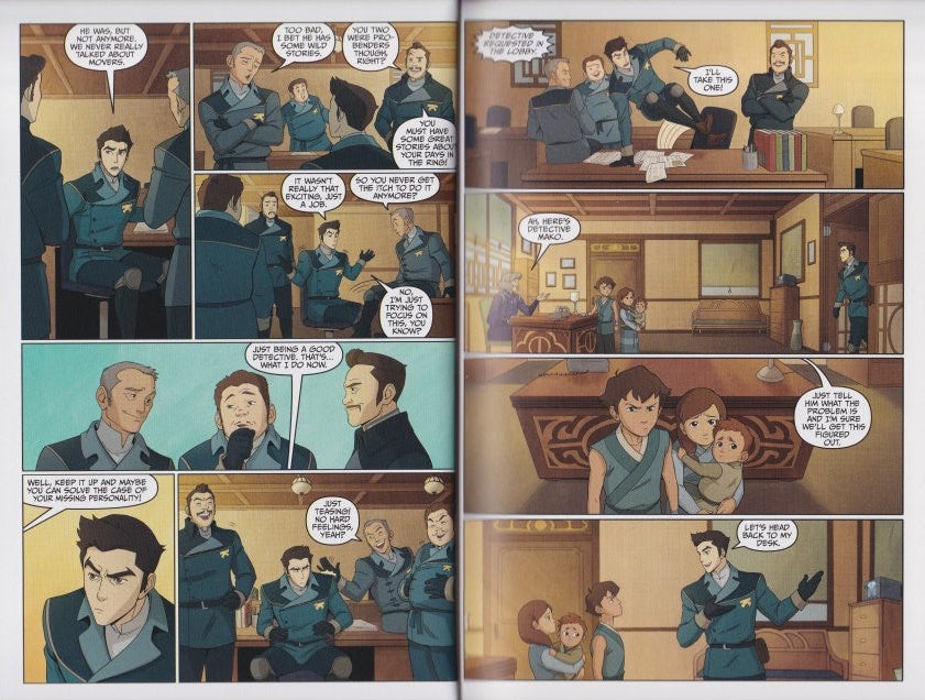 Nickelodeon: Avatar - The Legend of Korra: Mystery of Penquan Island (Graphic Novel)