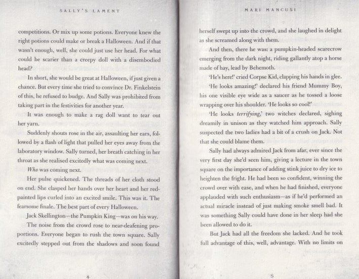 The Nightmare Before Christmas: Sally’s Lament