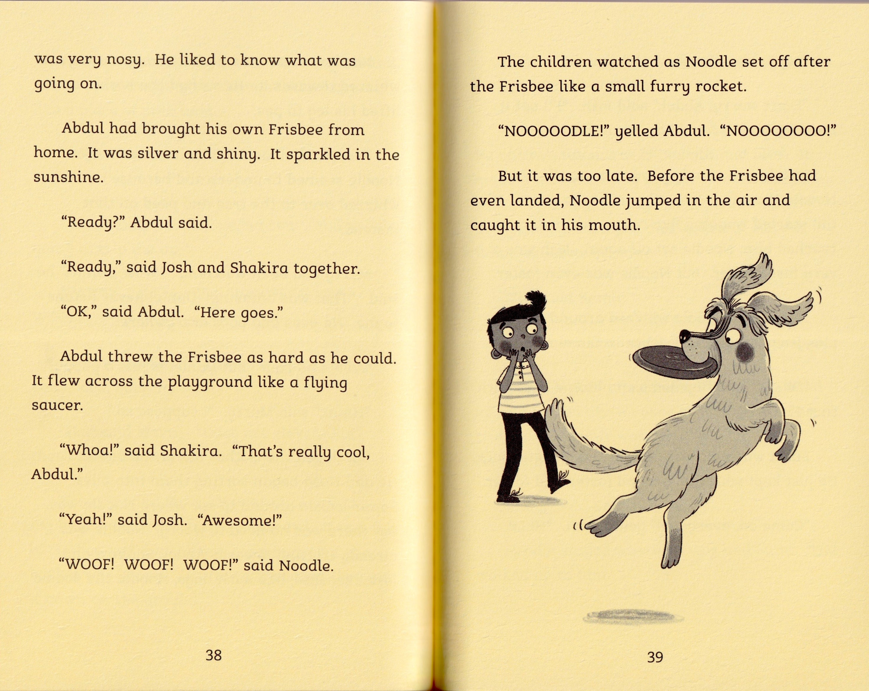 Noodle The Doodle Wins The Day (Dyslexia-friendly)