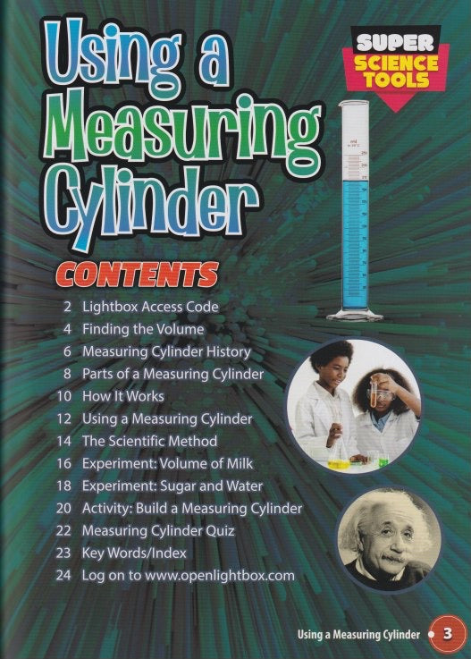 Super Sci T: Using a Measuring Cylinder (Hardcover)