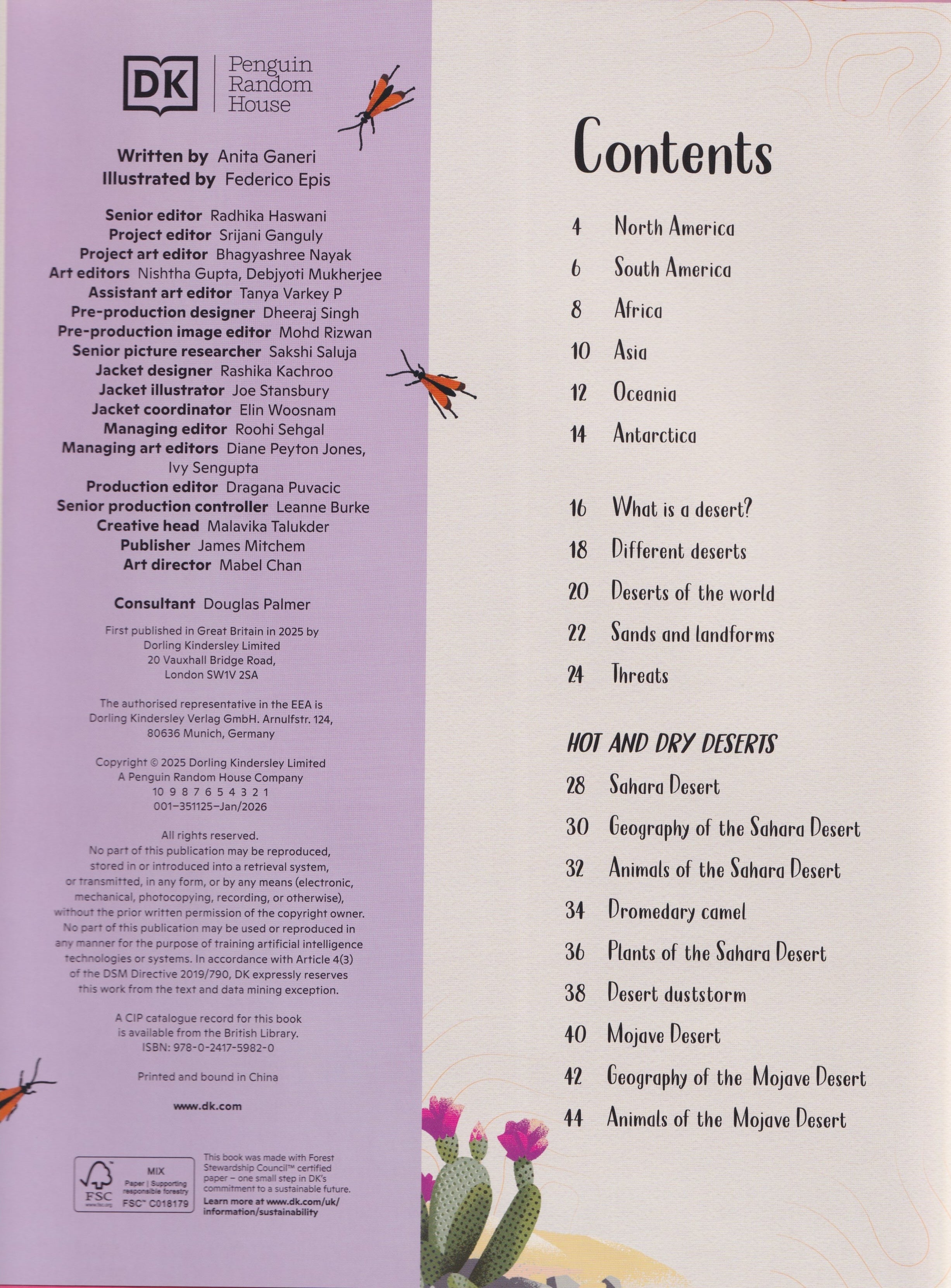 Desert: Journey Through the Hot Sands and Frosty Lands