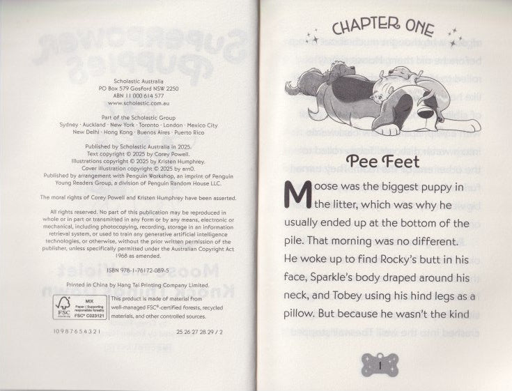 Superpower Puppies 1: Moose and Violet Knock Things Down