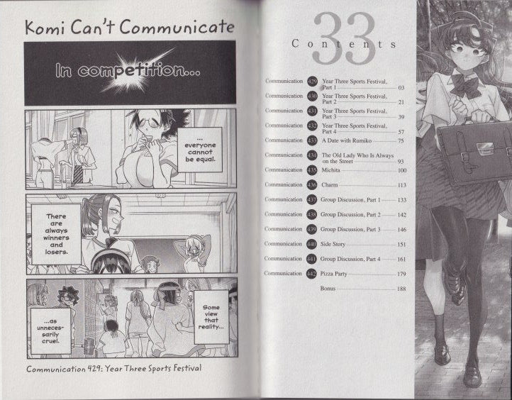 Komi Can't Communicate, Vol. 33