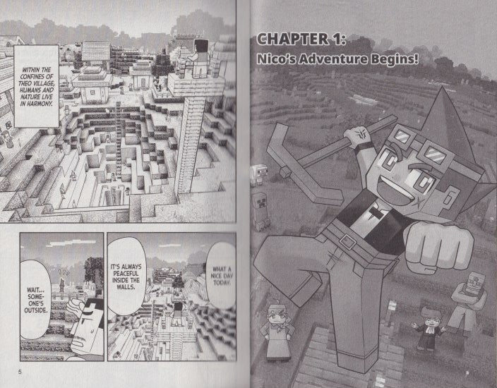 Minecraft: The Manga, Vol. 1