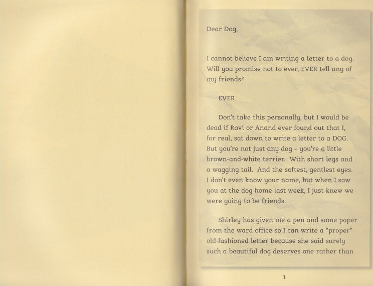 Letters to a Dog (Dyslexia-friendly)