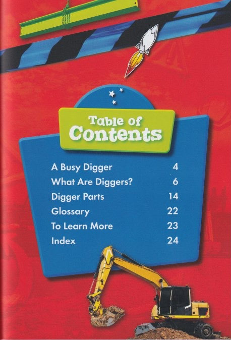 At The Construction Site: Diggers