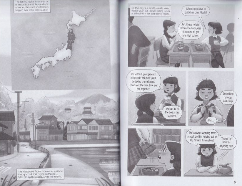 Girls Survive Graphic Novels: Rei Escapes Disaster