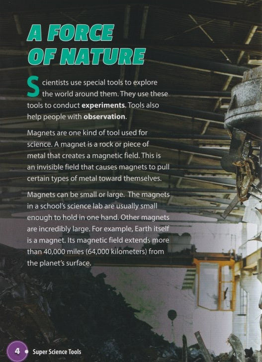 Super Science Tools: Using A Magnet