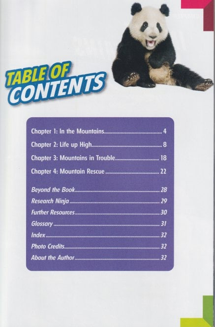 Animals in Danger: Endangered Animals of the Mountains