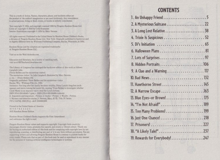 Trixie Belden BK4: The Mysterious Visitor